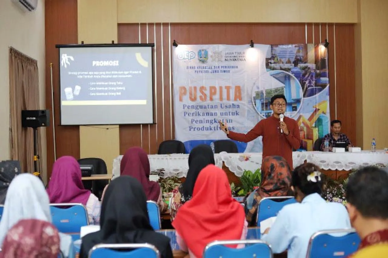 Penguatan Usaha Perikanan, DKP Jatim Gelar Kegiatan Puspita di Tulungagung