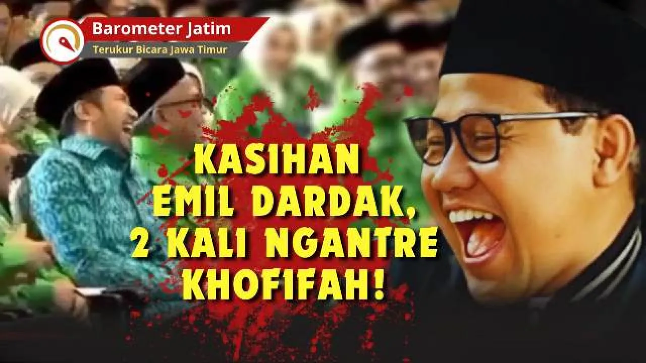 VIDEO: Ketum PKB Cak Imin Kasihan Emil Dardak, Sudah 2 Kali Ngantre Khofifah!