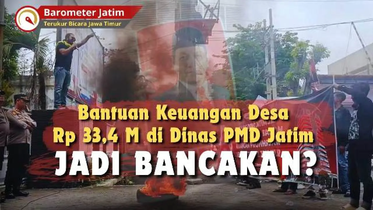 VIDEO: Bantuan Keuangan Desa Rp 33,4 Miliar di Dinas PMD Jatim Jadi Bancakan?