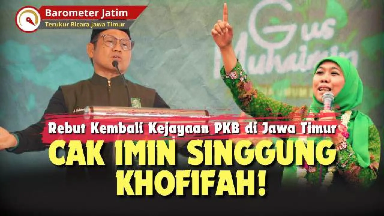 VIDEO: Rebut Kembali Kejayaan PKB di Jatim, Cak Imin Singgung Khofifah!