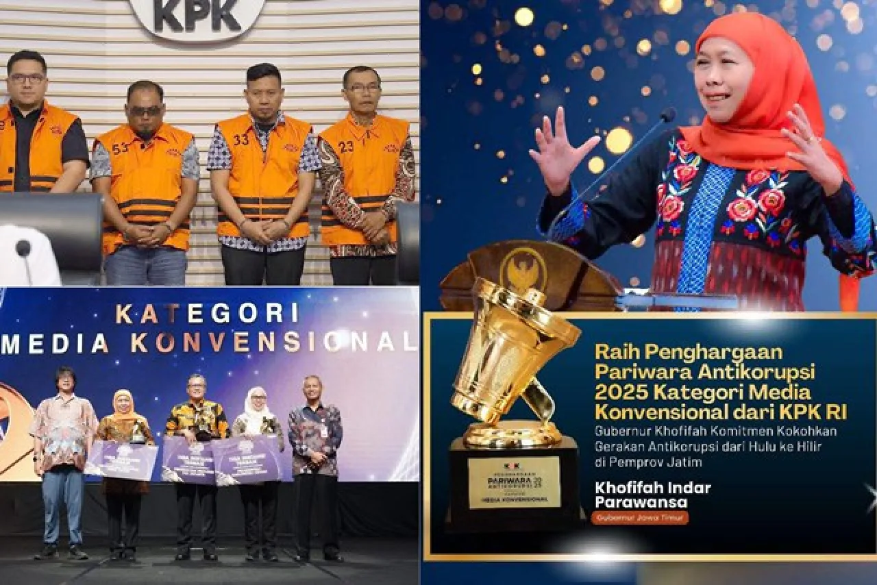 Jatim Raih Penghargaan Antikorupsi, Aneh! 17 Tersangka Korupsi Hibah Saja Belum Ditahan
