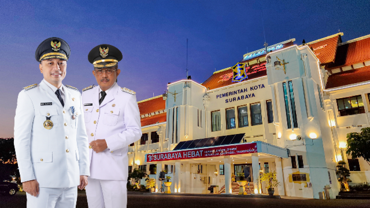 Kembali Pimpin Surabaya, Eri Cahyadi dan Armuji Terima Dukungan dari Berbagai Elemen