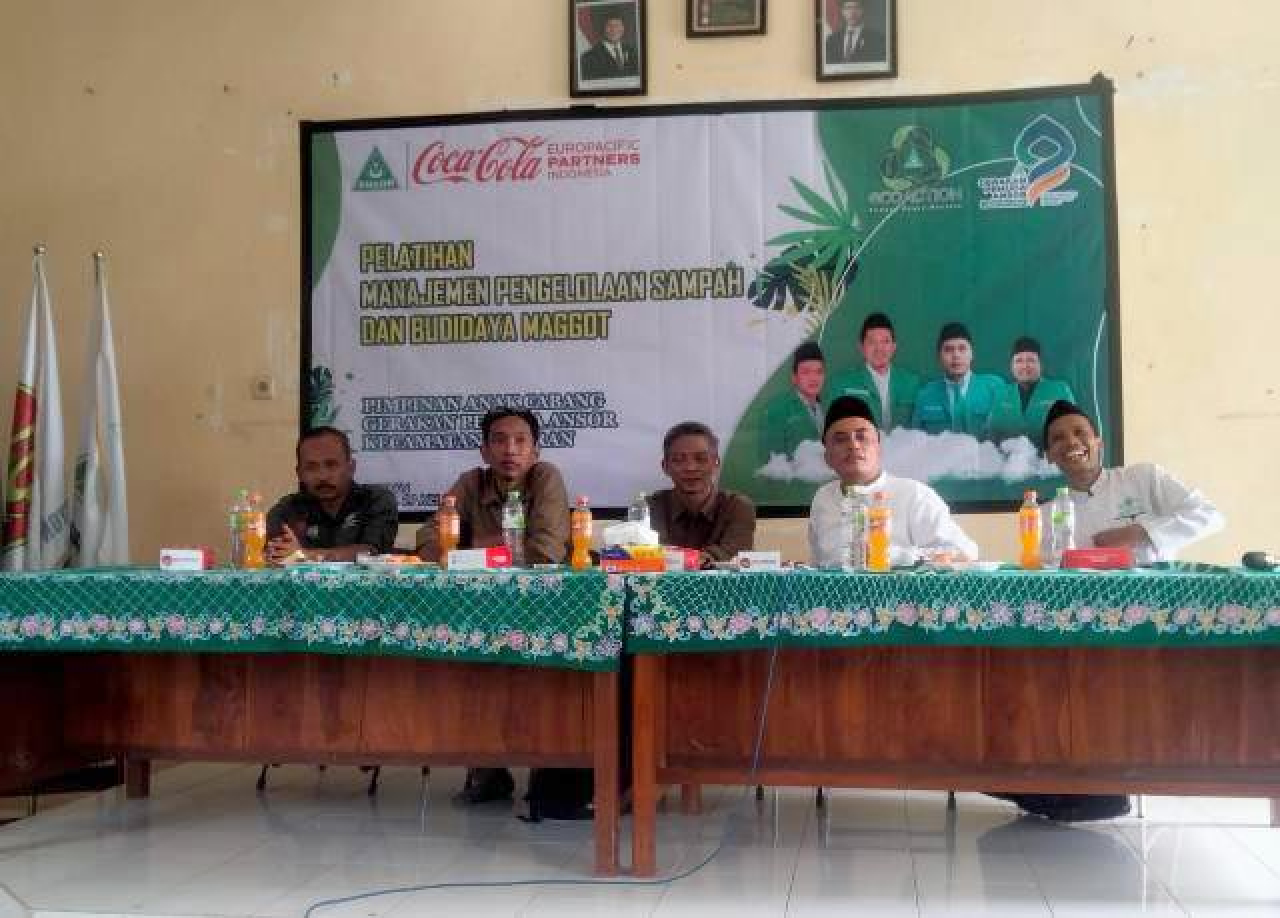 Ansor Paciran Lamongan Gelar Pelatihan Pengelolaan Sampah dan Budidaya Maggot