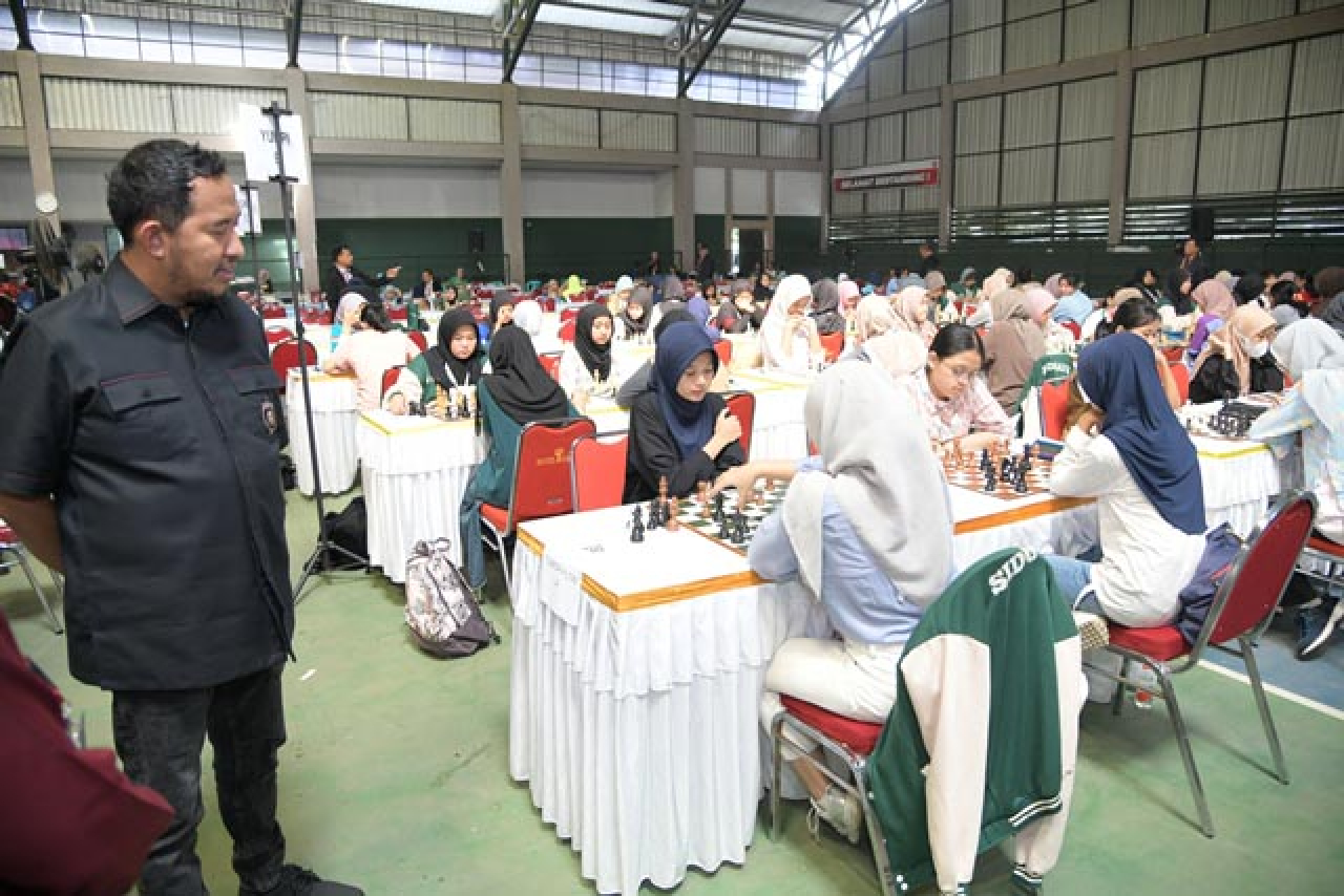 Kejurprov Catur di Tulungagung, Fauzi Harap Lahir Bibit Unggul Level Dunia!