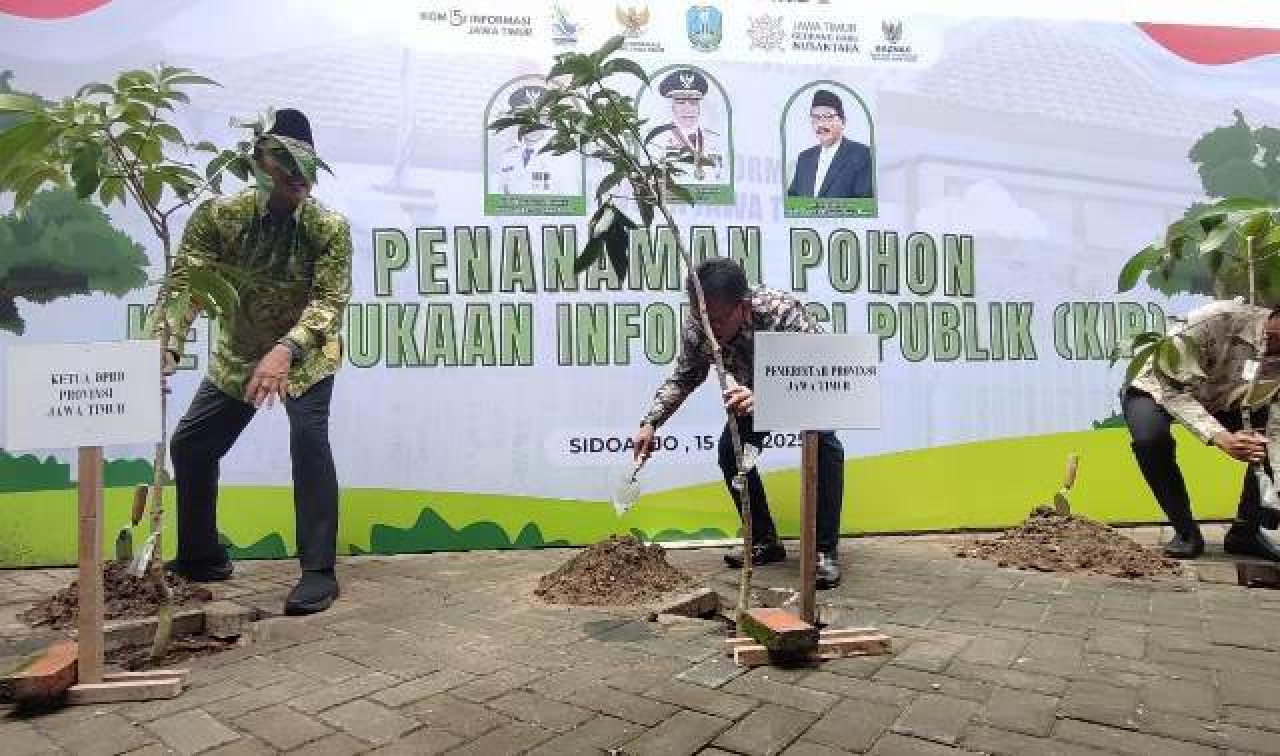 KI Jatim Inisiasi Maklumat Siaga Bencana Diwarnai Tanam 5 Pohon Jambu, Ini Maknanya!