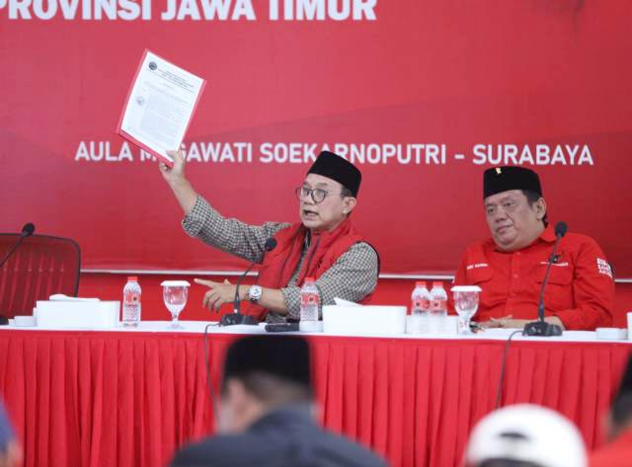 Sumi Harsono Dicopot dari Ketua PDIP Sidoarjo, Hari Yulianto Ditunjuk Jadi Plt!