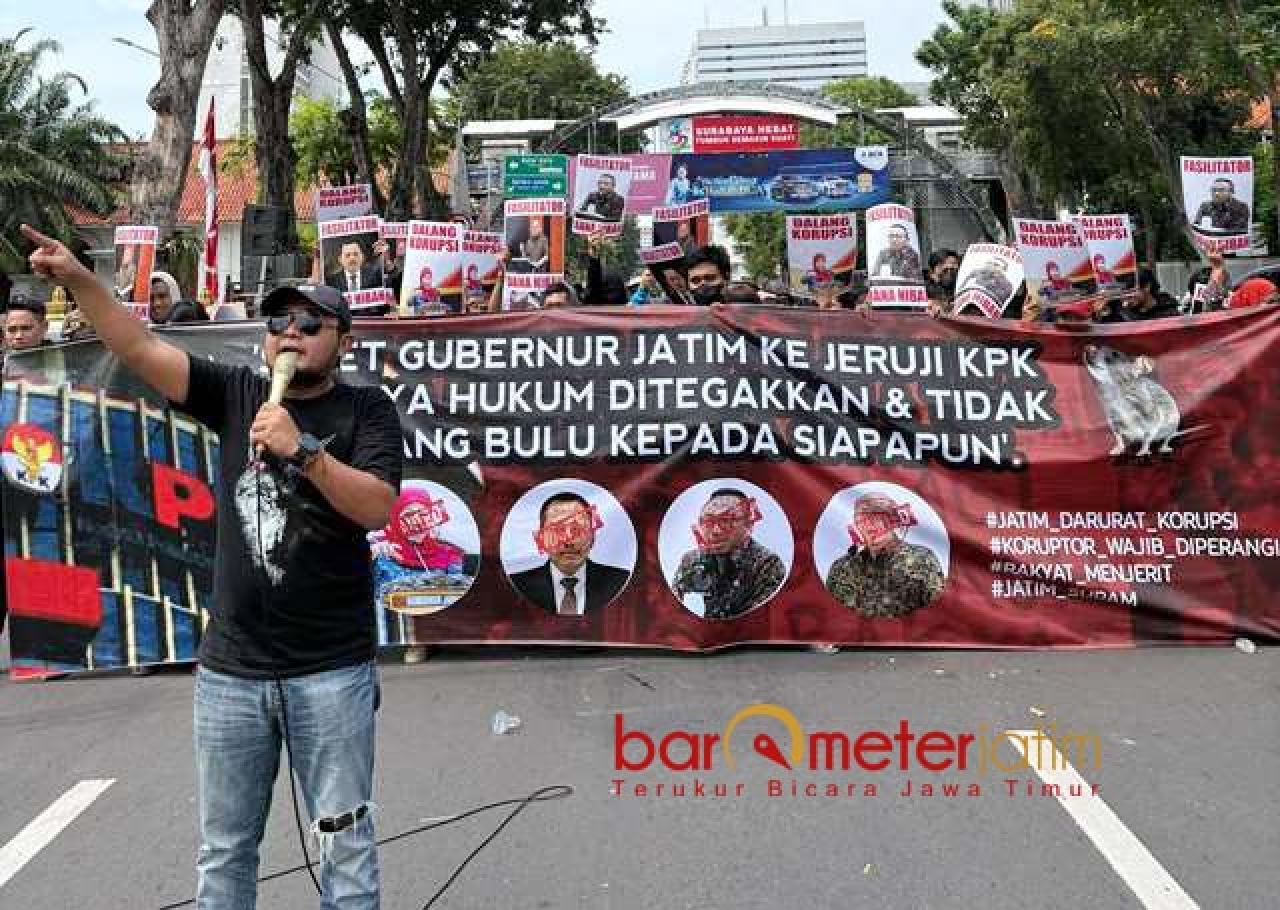 Jaka Jatim Kembali 'Kepung' Grahadi: KPK Jangan Pandang Bulu, Segera Periksa Khofifah!