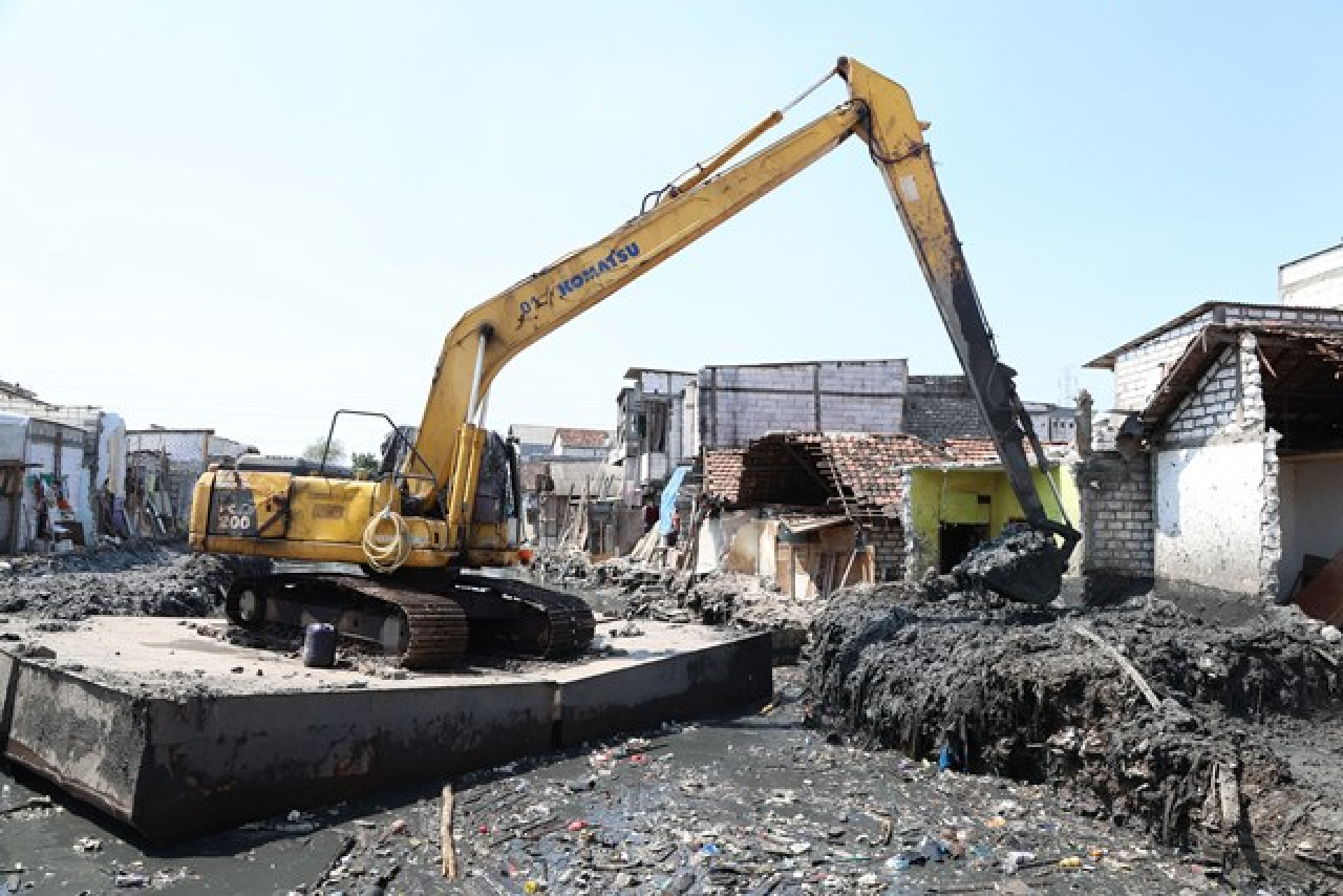 Tahap Kedua Pembongkaran Bangli Kalianak Surabaya, 160 KK Bakal Terdampak!