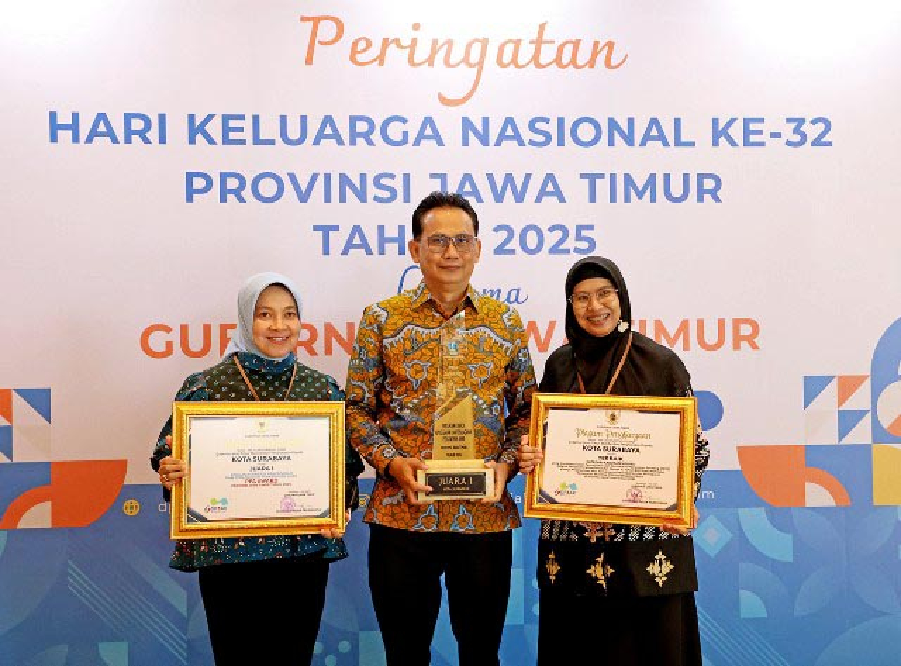 Konsisten Turunkan Stunting dan Cegah Perkawinan Anak, Surabaya Sabet 2 Penghargaan!