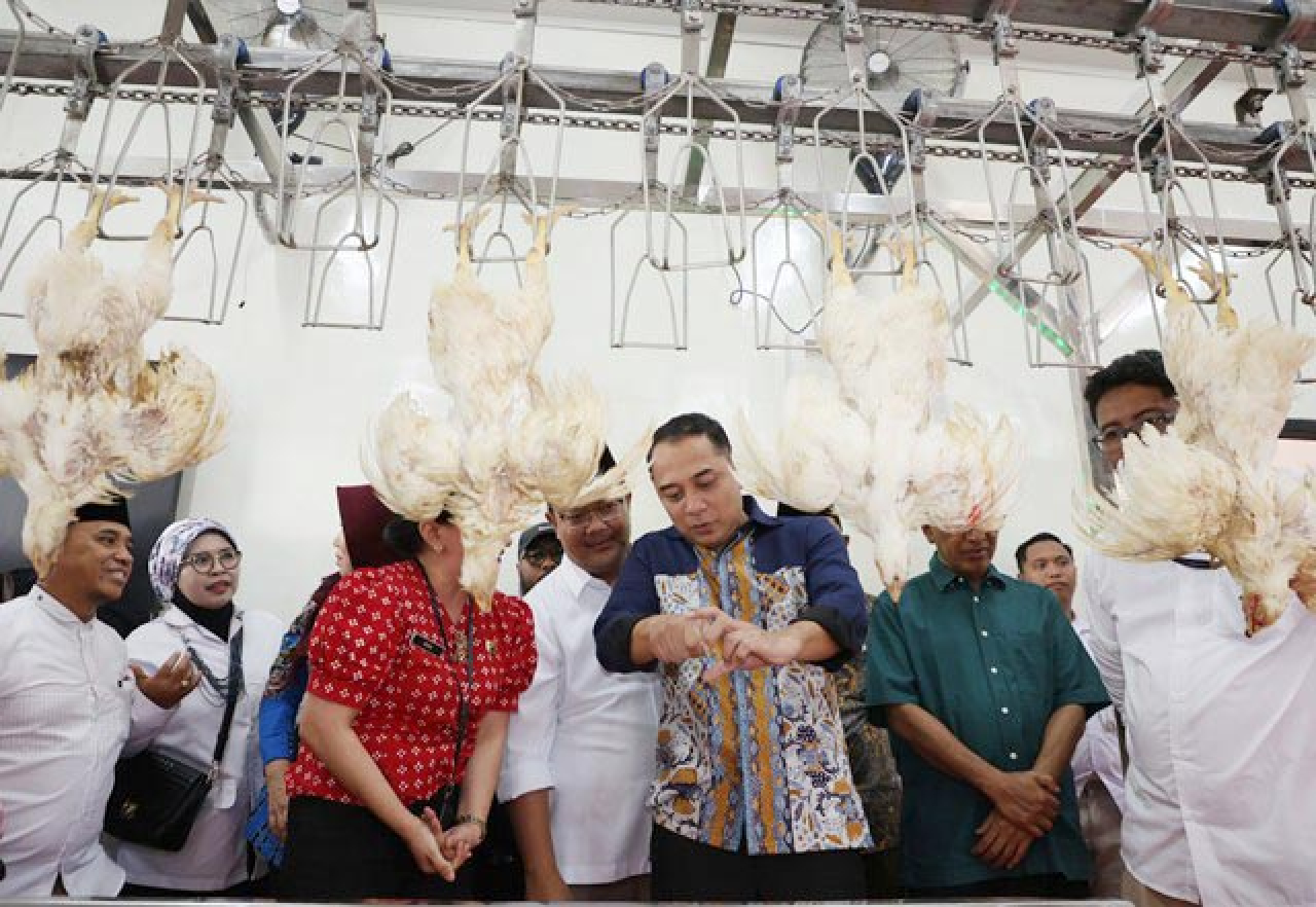Eri Cahyadi Resmikan RPHU Modern, Seluruh Pasar Tak Boleh Lagi Potong Unggas!
