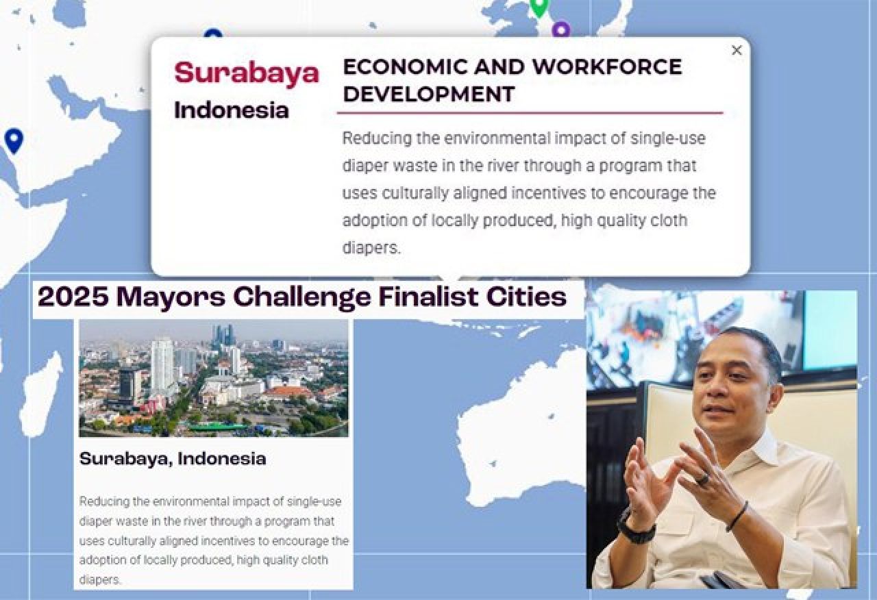 Tembus Finalis Bloomberg Mayors Challenge 2025, Inovasi Surabaya Diakui Dunia!
