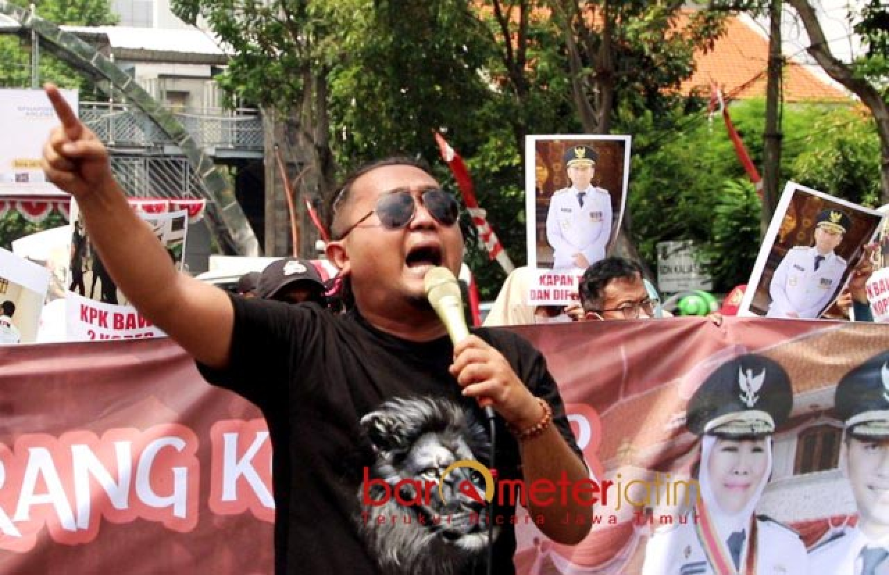 Jaka Jatim Kembali Demo Hibah: KPK Sudah Periksa Khofifah, Kapan Emil Dardak?