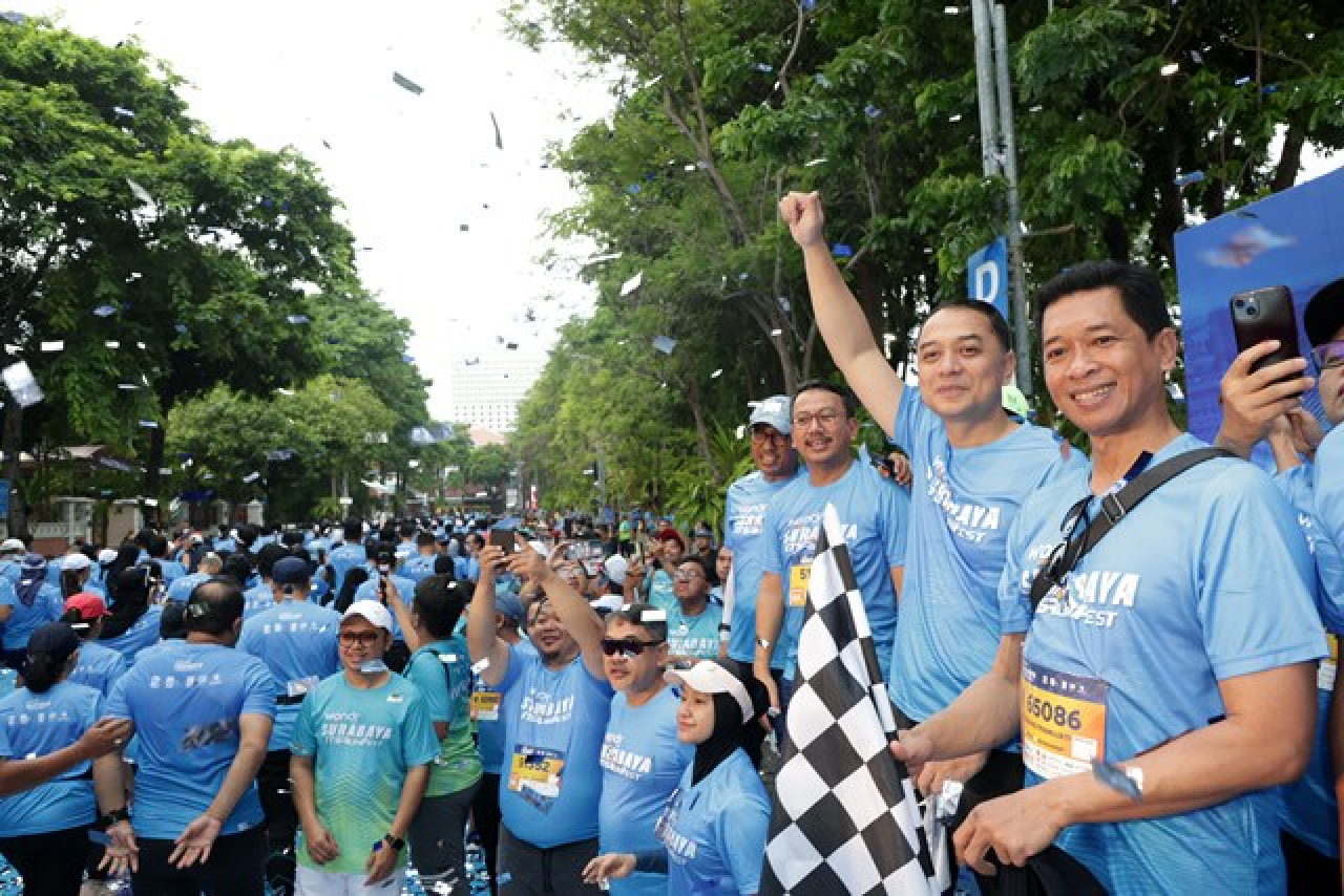 3 Ribu Pelari Banjiri Surabaya ITS Run Fest 2025, Eri Cahyadi: Tahun Depan 5 Ribu!
