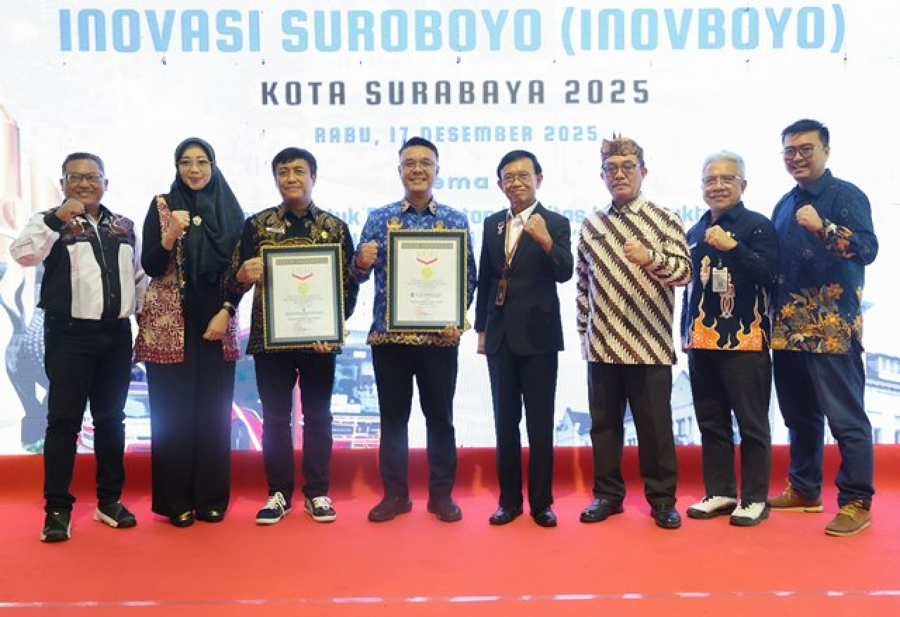 Setahun Ciptakan 1.214 Inovasi, Pemkot Surabaya Ukir Rekor MURI!