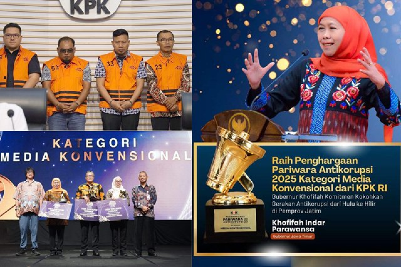 Jatim Raih Penghargaan Antikorupsi, Aneh! 17 Tersangka Korupsi Hibah Saja Belum Ditahan