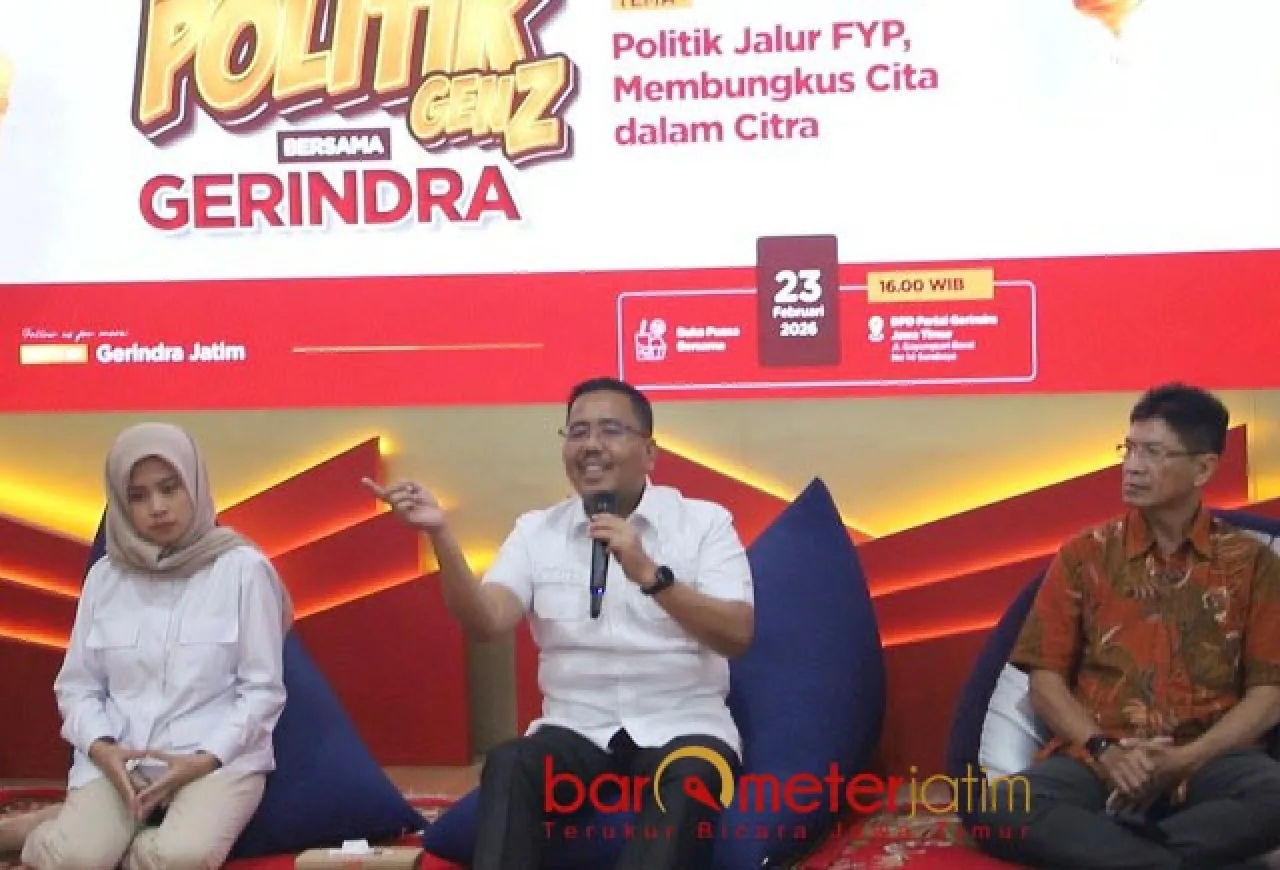 Isi Ramadan, Gerindra Jatim Gembleng 75 Mahasiswa dengan Tadarus Politik!