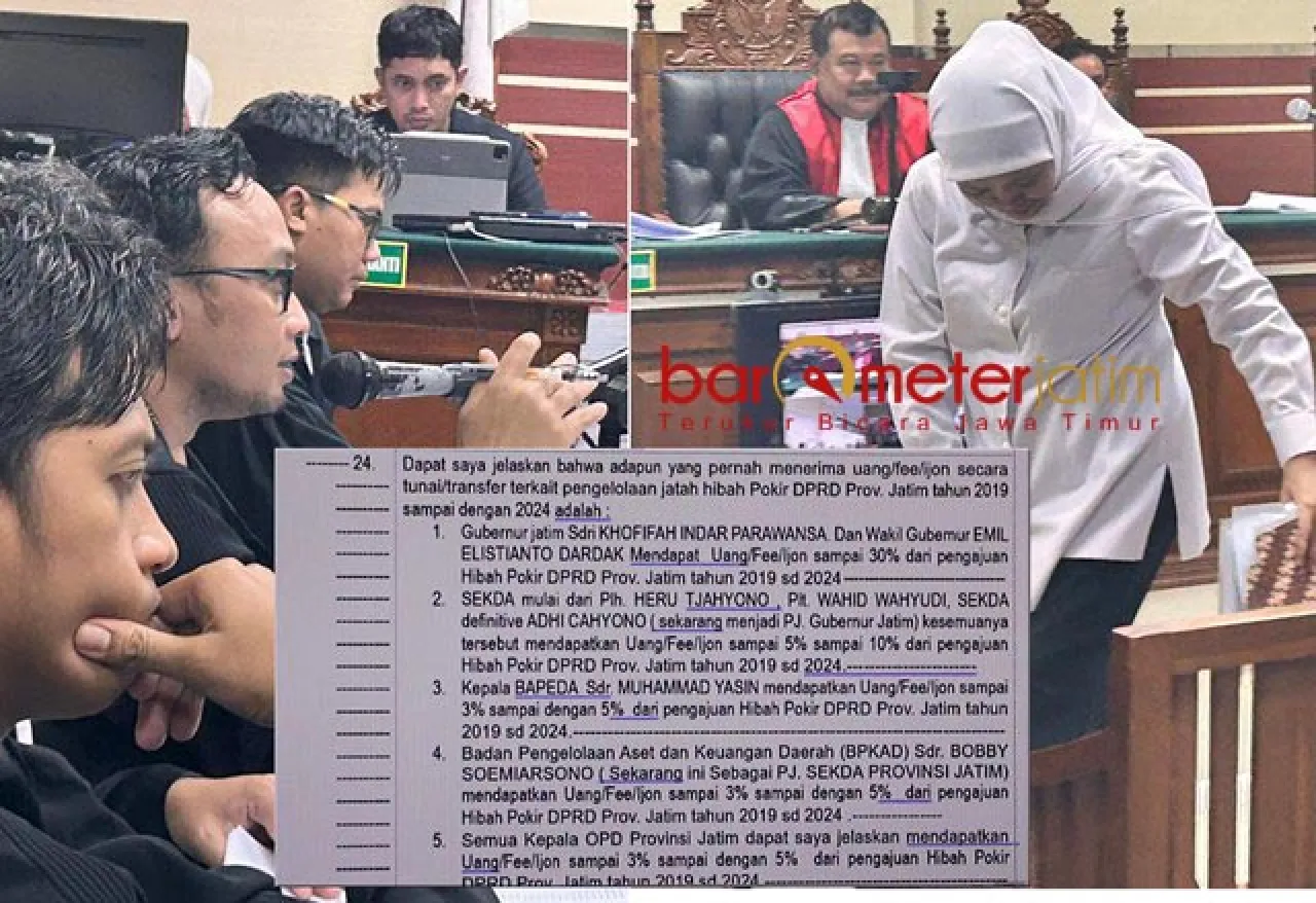 Kusnadi Tuduh Terima Fee Hibah 30%, Khofifah Membantah, Siapa Berbohong?