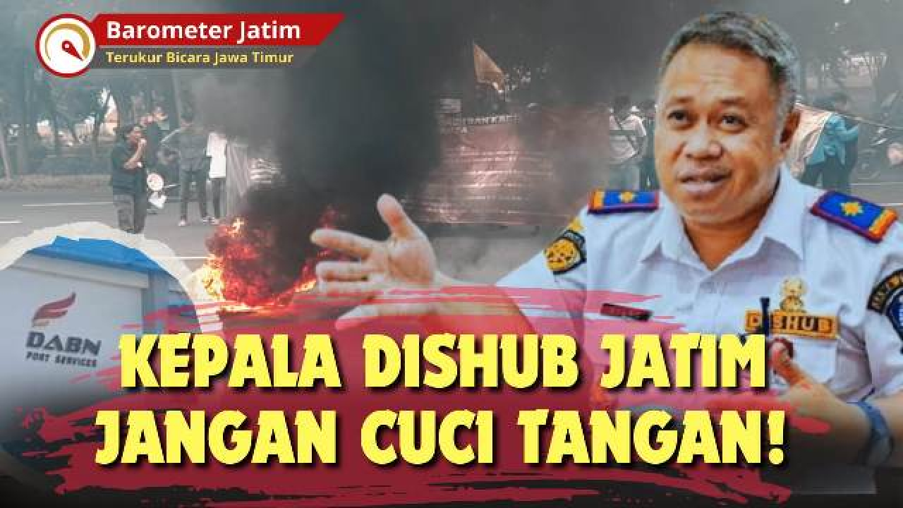 VIDEO: Kadishub Jatim Nyono Jangan Cuci Tangan soal Dugaan Korupsi PT DABN