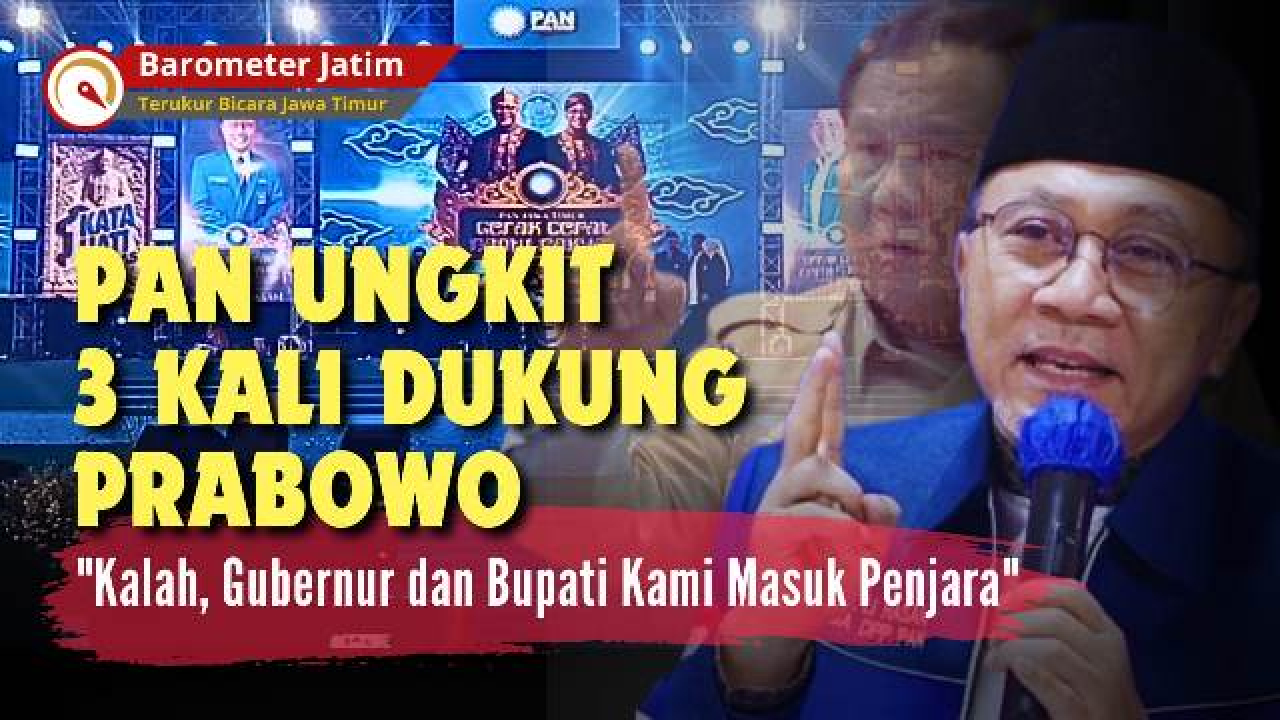 VIDEO: Zulhas Ungkap Alasan PAN 3 Kali Dukung Prabowo di Pilpres
