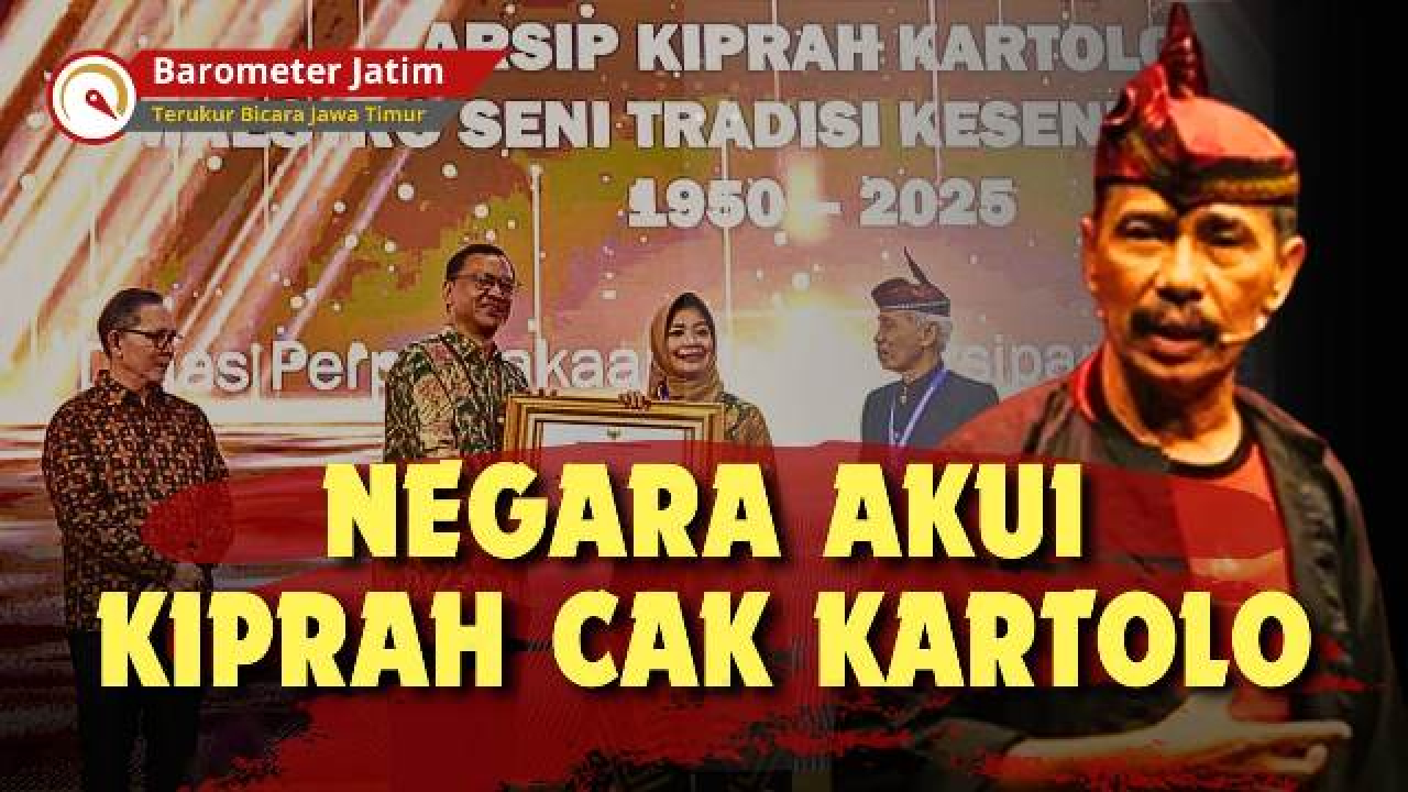 VIDEO: Diakui Negara, Arsip Kiprah Cak Kartolo Jadi Memori Kolektif Bangsa