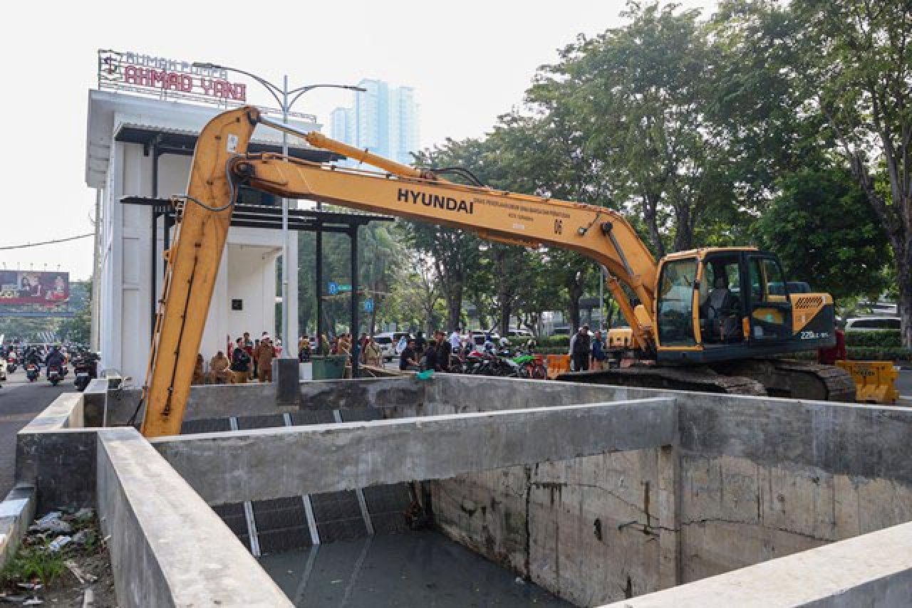 Tiga Rumah Pompa Baru Perkuat Ikhtiar Surabaya Menuju Kota Bebas Banjir