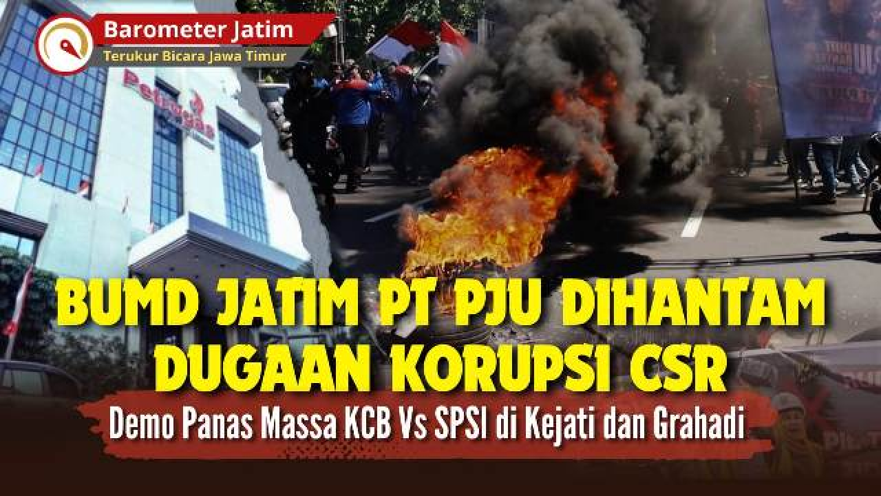 VIDEO: Panas! Demo KCB Soroti Dugaan Korupsi CSR PT PJU 'Diusik' Massa SPSI