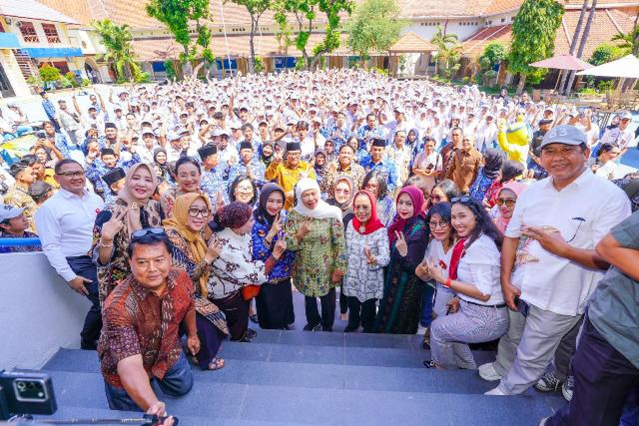 Graha Nusantara SMAN 2 Surabaya Diresmikan, Alumninya Banyak di Posisi Penting!