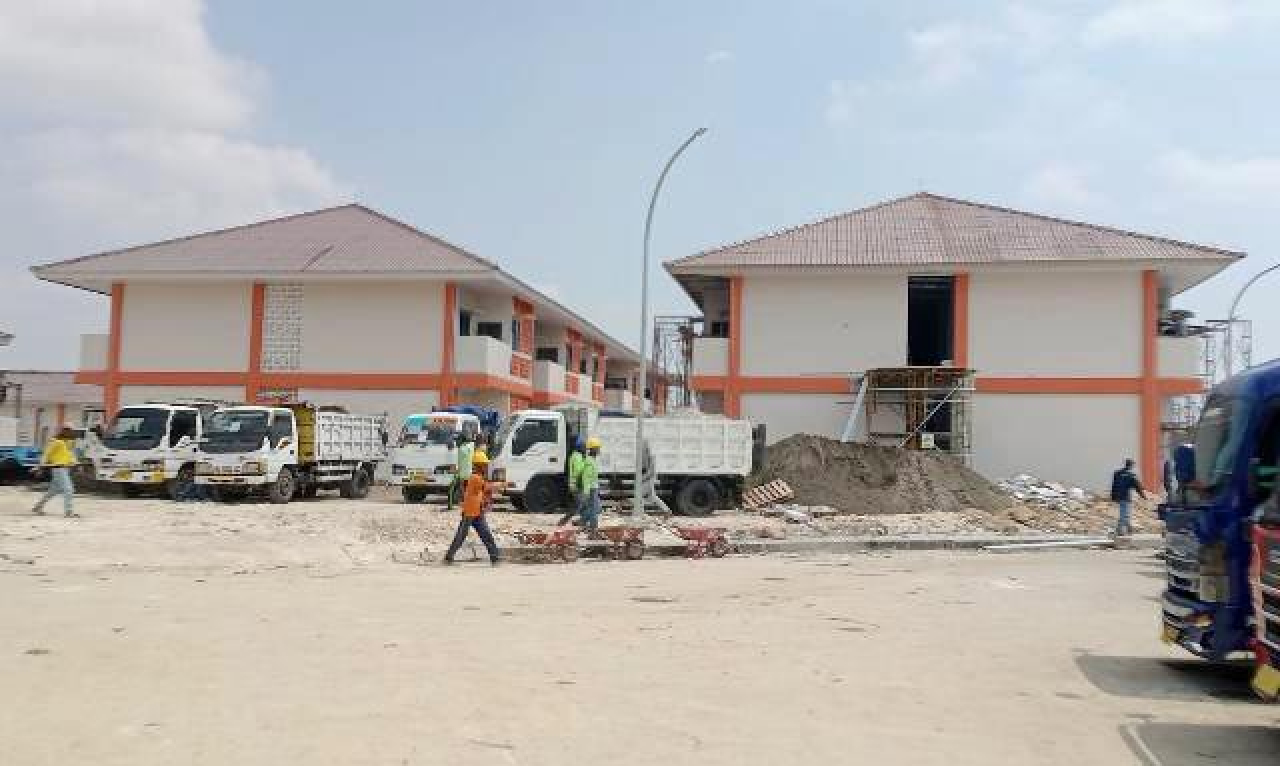Sempat Ditinjau Khofifah, Proyek Sekolah Rakyat di Tuban Diwarnai Mogok Kerja!