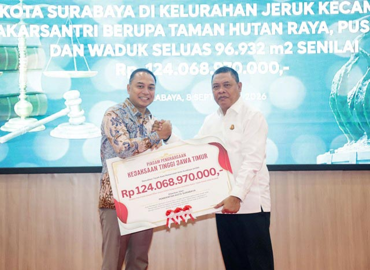 Aset Rp 124 M Kembali ke Pemkot Surabaya, Disiapkan untuk Dongkrak Ekonomi dan Kesejahteraan Warga