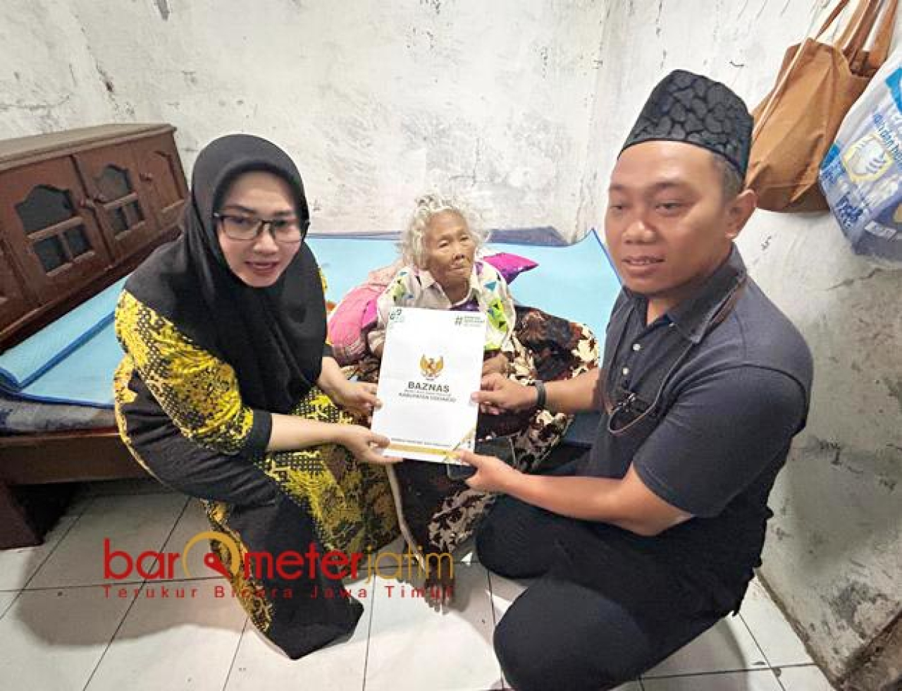 Legislator Turun Tangan, Nenek di Sidoarjo Akhirnya Terima Jadup dari Baznas!