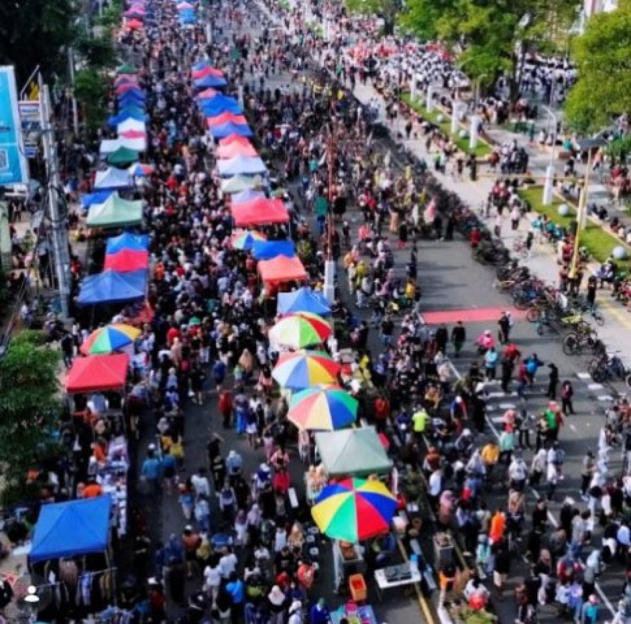 Pengunjung CFD Sidoarjo Tembus 18.030, Biaya Kerusakan Fasum Capai Rp 36 Juta!
