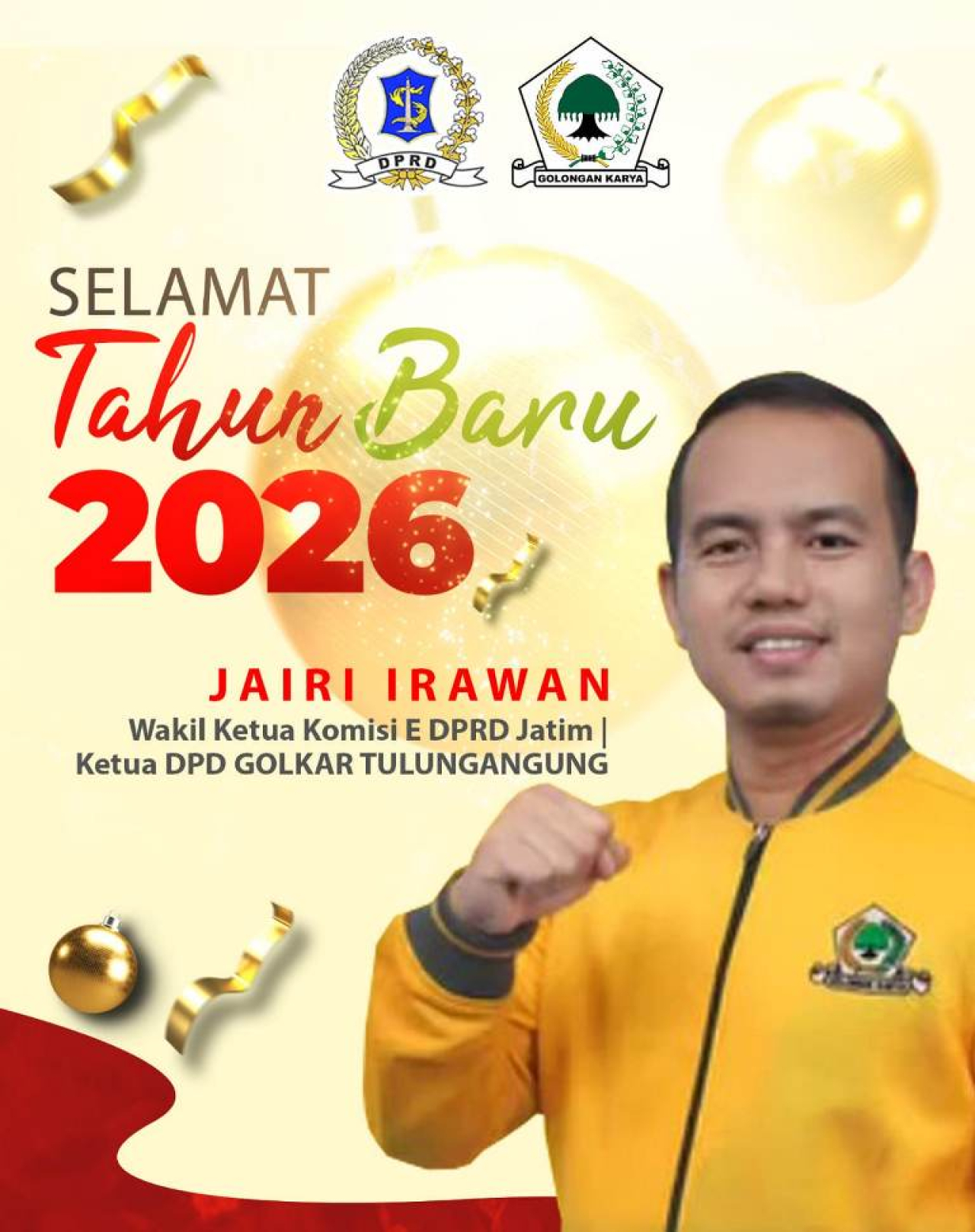 Jairi Irawan Ucapan Tahun Baru 2026