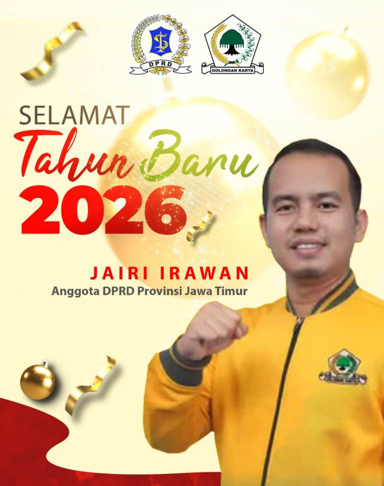 Jairi Irawan Ucapan Tahun Baru 2026